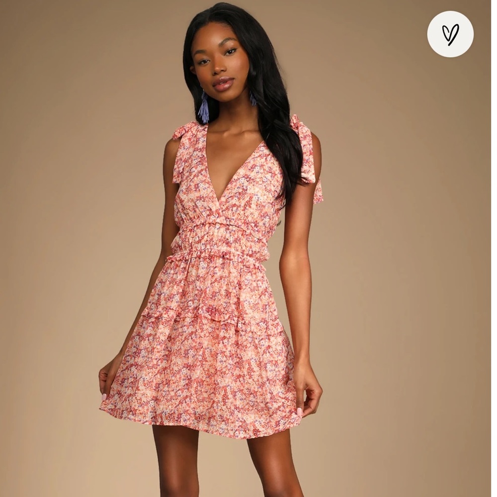 Lulu short floral dress
